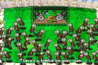 Screenshot Plants Vs Zombies