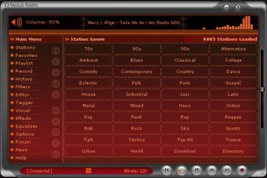 Screenshot Nexus Radio