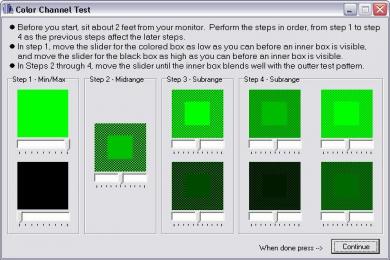 Cattura Monitor Calibration Wizard