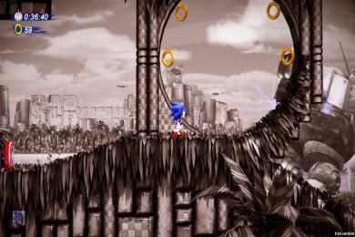 Screenshot Sonic Fan Remix