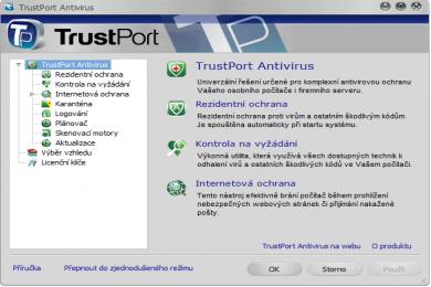 Cattura TrustPort Antivirus
