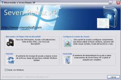 Screenshot Seven Remix XP