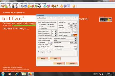 Screenshot bitfac 2010