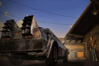 Screenshot Back to the Future: The Game - Episode 1
