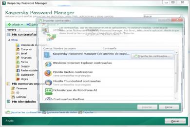 Screenshot Kaspersky Password Manager