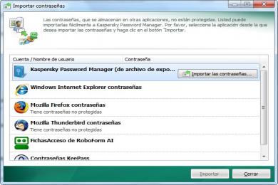 Screenshot Kaspersky Password Manager