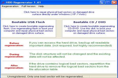 Cattura HDD Regenerator