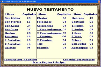 Screenshot BibliaSoft