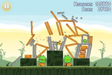 Cattura Angry Birds