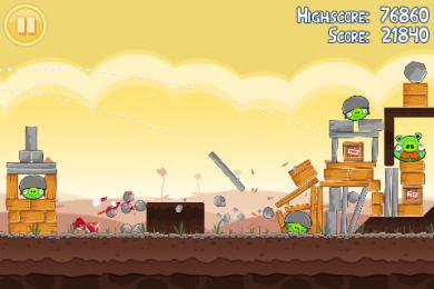 Screenshot Angry Birds