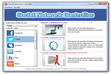 Capture Social Network Controller