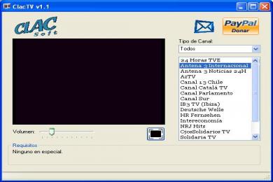 Screenshot ClacTV