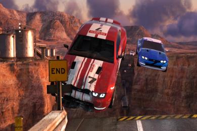 Screenshot TrackMania² Canyon