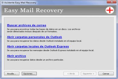 Capture Easy Mail Recovery