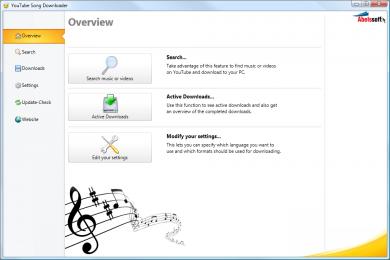 Screenshot YouTube Song Downloader