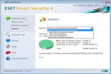 Screenshot ESET Smart Security