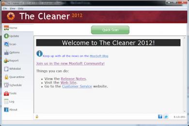 Screenshot The Cleaner Portable