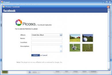 Capture Picasa Uploader for Facebook