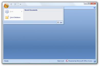 Screenshot Access 2007 Runtime