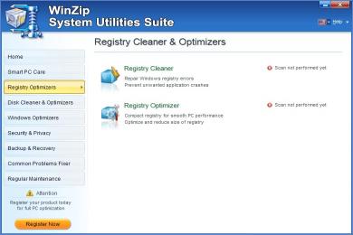 Рисунки WinZip System Utilities Suite