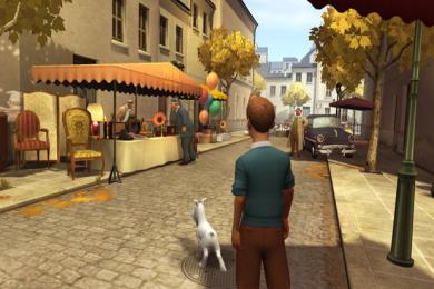 Screenshot Die Abenteuer von Tim und Struppi - Das Videospiel