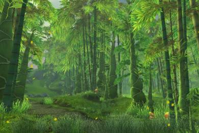 Рисунки Mists of Pandaria Screensaver