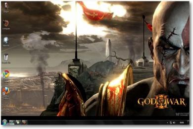 Screenshot God of War III Theme