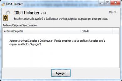 Screenshot IObit Unlocker