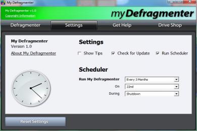 Screenshot My Defragmenter