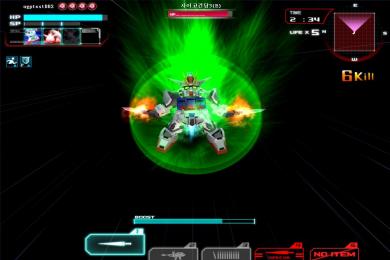 Screenshot SD Gundam Capsule Fighter Online