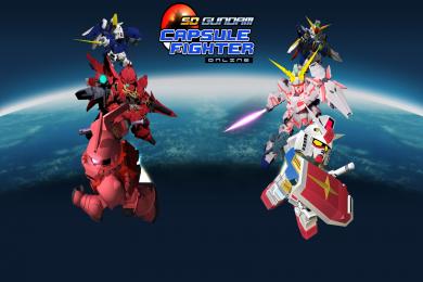 Capture SD Gundam Capsule Fighter Online