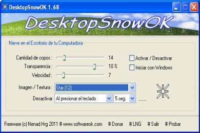 Opublikowano Desktop Snow