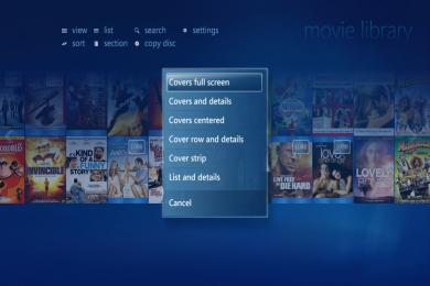 Screenshot My Movies for Windows Media Center