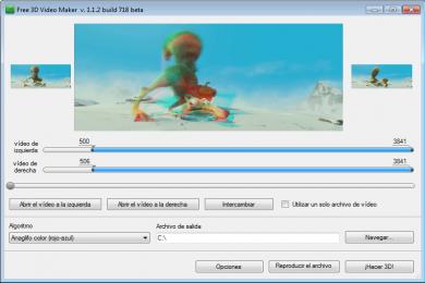 Screenshot Free 3D Video Maker