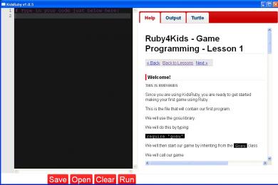 Screenshot KidsRuby