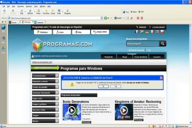 Screenshot Deepnet Explorer Advanced