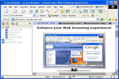 Screenshot Crazy Browser