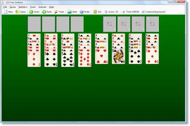 Capture 123 Free Solitaire