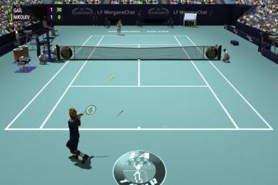 Capture Full Ace Tennis Simulator