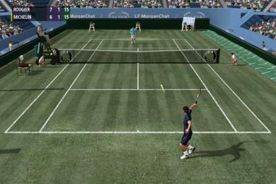 Capture Full Ace Tennis Simulator
