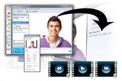 Captura Messenger Plus! para Skype