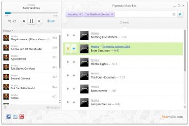 Screenshot Freemake Music Box