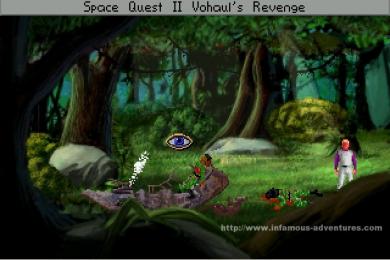 Screenshot Space Quest 2 Remake: Vohauls Revenge