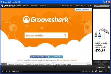 Capture GrooveShark Portable