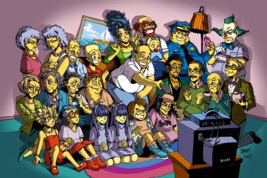 Рисунки The Simpsonzu
