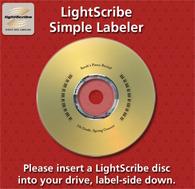 Captura LightScribe Simple Labeler