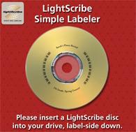 Capture LightScribe Simple Labeler