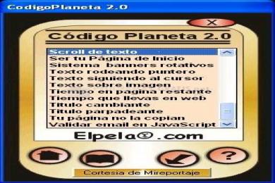 Captura Código Planeta