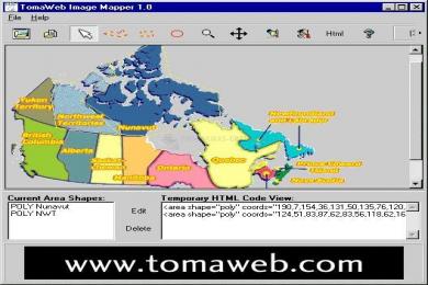 Captura TomaWeb Image Mapper