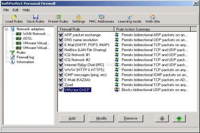 Captura Softperfect Personal Firewall